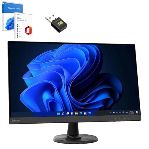 Image of Lenovo Computer All in One 27 Inch i5 8500 16GB RAM 512GB SSD Win 11 Pro Office 2021 Pro 36 Months Warranty