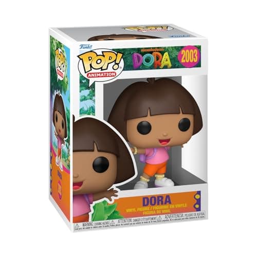 Image of Funko Pop! Animation: Dora the Explorer - Dora - Collectable Vinyl Figure - Gift Idea - Official Merchandise - Toys for Kids & Adults - TV Fans - Model Figure for Collectors and Display