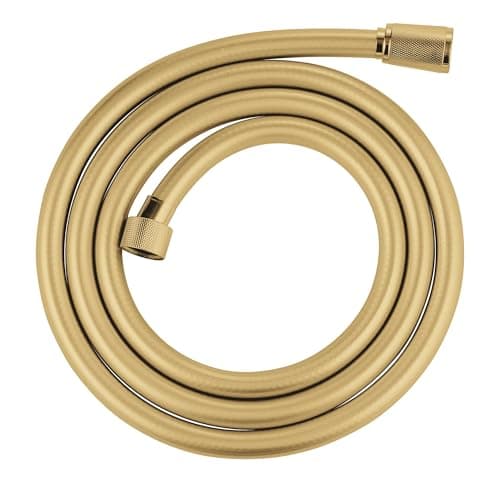 Image of GROHE Silverflex Shower Hose with Twist-Free Action (1.75m, Tensile Strength 50kg, Pressure Resistance Up to 5 Bar, Heat Resistance 70°C, Universal Connection G 1/2" x 1/2"), Gold, 28388GL1