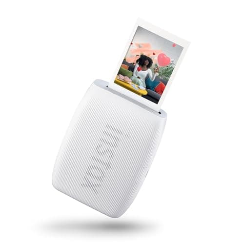 Image of INSTAX mini film format Link 3 smartphone photo printer, Bluetooth connection, Exclusive photo editing App, suitable for iOS/Android smartphones, Clay White finish