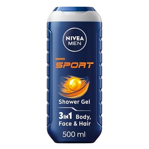 Image of NIVEA Bath Care Shower Sport For Men, 500 ml (Pack of 6)