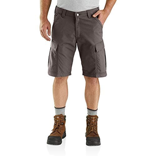 Image of Carhartt Men's Force® Relaxed Fit Ripstop Cargo Work Short, Tarmac, W32