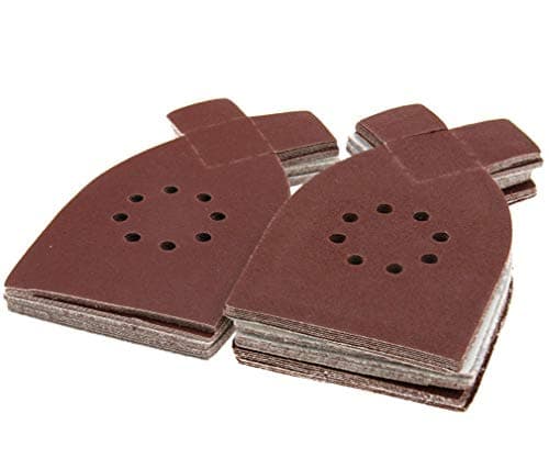 Image of 50pcs Sanding Pad Sander Sanding Sheets Grit Sandpaper Sanding Pads for BLACK & DECKER KA220G KA230