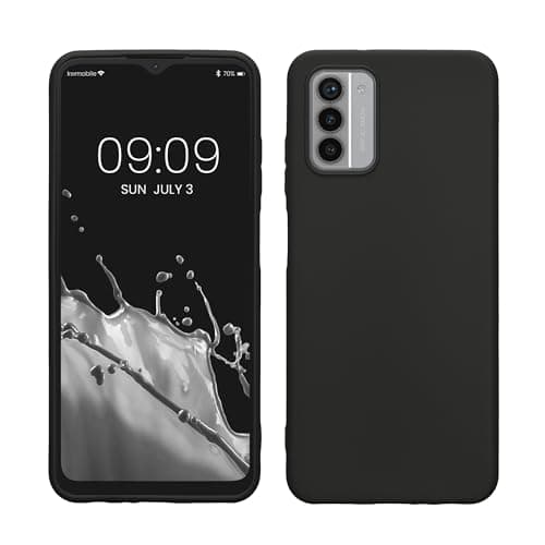 Image of kwmobile Case for Nokia G42 5G Case - Soft Cover - Shockproof TPU Material - Wireless Charging - Black