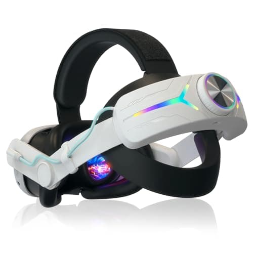 Image of Eyglo C2 Adjustable Battery Strap Compatible with Quest 3, Replacement Elite Strap with 8000mAh Battery Pack, Enhance VR Comfort and Support, Accessory for Quest 3, Extended Playtime