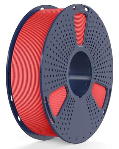 Image of SUNLU Rapid PETG 3D Filament 1.75mm 1KG, High Speed 30-600mm/s 3D Printer Filament, Dimensional Accuracy +/- 0.02mm, 1kg Reusable Spool(2.2lbs), Fit Most FDM 3D Printers (Red)