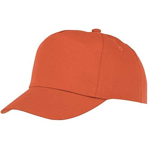 Image of Bullet Childrens/Kids Feniks 5 Panel Cap (One Size) (Orange)