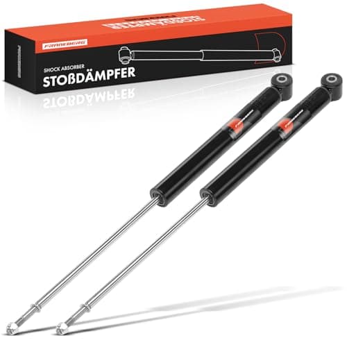 Image of Frankberg 2x Shock Absorber Strut Rear Left Right 637mm Gas pressure Compatible with 3 Series Compact E46 3 Series Touring E46 3 Series E46 Replace# 343255,33521091245