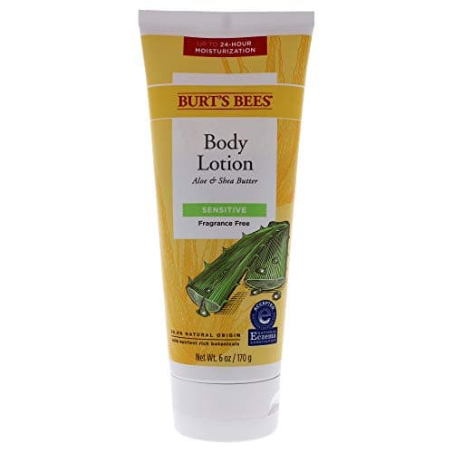 Image of Burts Bees Aloe and Shea Butter Body Lotion for Unisex 6 oz Body Lotion Multicolor