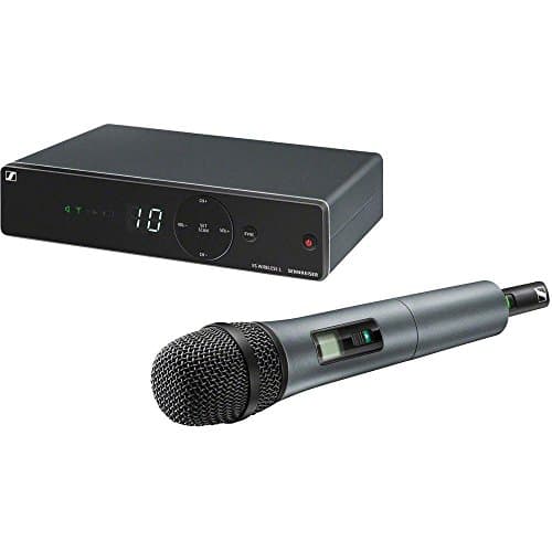 Image of Sennheiser XSW 1-825-E All-in-One Wireless Microphone System for Singers & Presenters | Evolution Mic Capsules, Integrated Antennas & up to 10 Compatible Channels (507112)