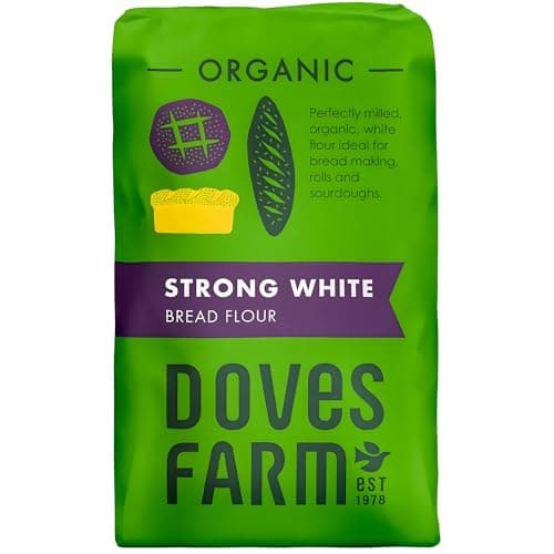 Image of DOVES FARM Organic Strong White Flour 1.5kg (PACK OF 5)