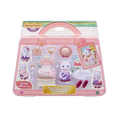 Image of Sylvanian Families Town Girl Series - Persian Cat