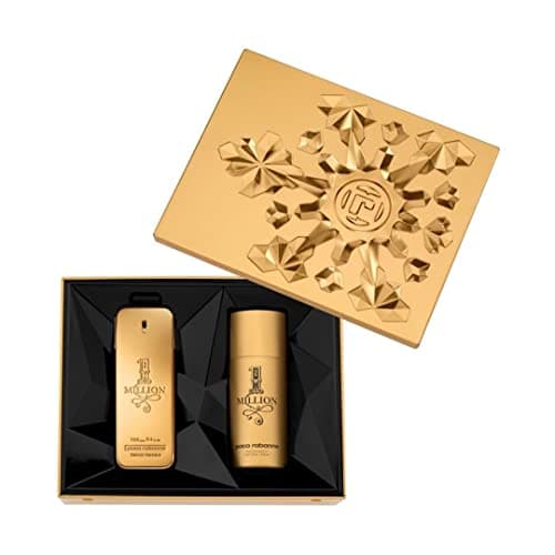 Image of Paco Rabanne One Million Set for Men, Eau de Toilette Spray 100 ml, Deodorant Spray 150 ml, Pack of 1 (1x 0.95 kg)