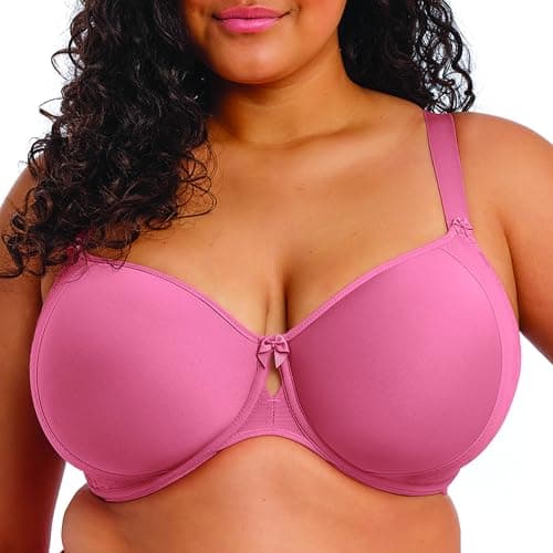 Image of Elomi Women's Nerina Underwire Molded Spacer T-Shirt Bra, Dusty Rose, 36DD