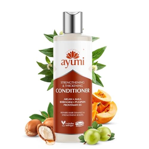Image of Ayumi Hair Growth & Strengthening Conditioner for Hair | Perfect for Brittle Hair Treatment | Argan Oil for Dry Damaged Hair | Strengthening Hair Conditioner for Women & Men|250ml