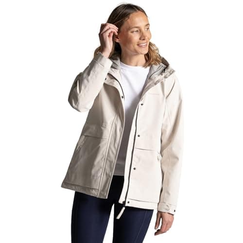 Image of Craghoppers Womens Maryam Waterproof Jacket Wind Resistant Breathable Hiking Coat