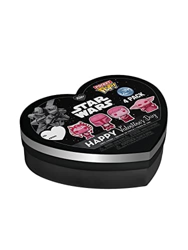 Image of Funko Pocket Pop! Star Wars: the Mandalorian Val Box 4 Pieces - Grogu - Keychain Novelty Keyring - Collectable Mini Figure - Stocking Filler - Gift Idea - Official Merchandise - TV Fans