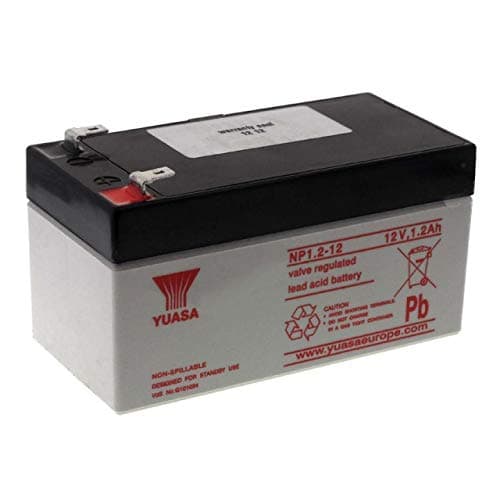 Image of YUASA Rechargeable lead battery NP1.2-12 Vds, 12V, Lead-Acid