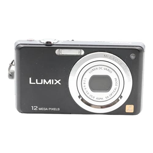 Image of Panasonic LUMIX DMC-FS10 Digital Camera 12 Megapixels 5x Optical Zoom, 6.86 cm display, image stabiliser) (Renewed)