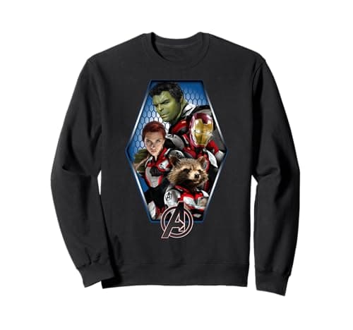 Image of Marvel Avengers Endgame Hexagon Avengers Sweatshirt