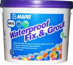 Image of Waterproof Fix & Grout 3.75kg Ready-Mixed Tub