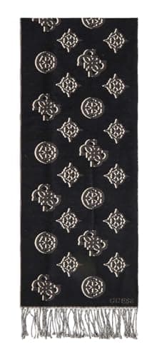 Image of GUESS Cresidia II Scarf 35X180 Black Logo