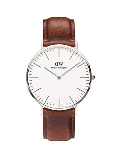 Image of Daniel Wellington DW00100021 Mens Classic St Mawes 40mm Silver Watch