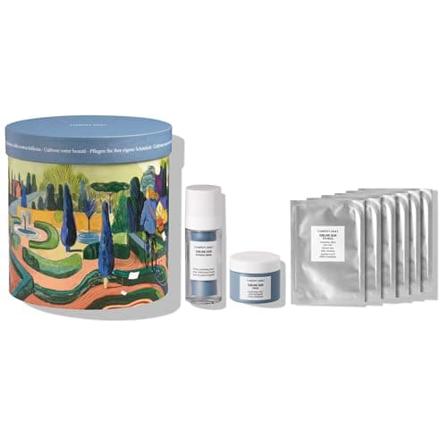 Image of Comfort Zone Italian Garden Kit, Professional Skincare - Sublime Skin Intensive Serum 30 ml, Sublime Skin Cream 60 ml & Sublime Skin Eye Patches - Face Moisturiser, Face Cream and Face Serum