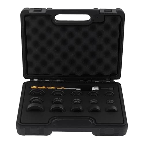 Image of maXpeedingrods 17 Pcs Parking Sensor Hole Cutter Punch Tool Set 17mm-32mm Driver Assist Sensor Install Tool for Bumper & Fender Installation