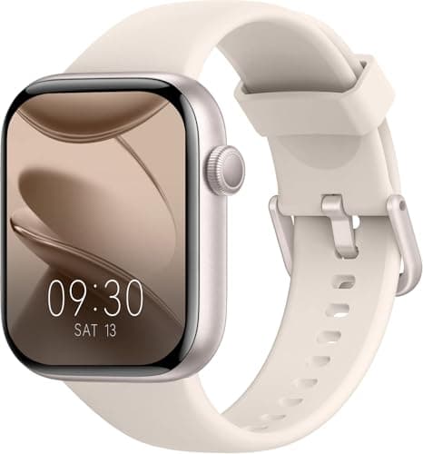 Image of Smart Watch for Men Women Answer/Make Call, 1.85" Smartwatch, Fitness Watch with Heart Rate Blood Pressure Sleep Monitor, 140+Sports, IP68 Waterproof Step Counter Watch Compatible with Android IOS