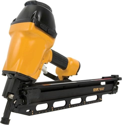 Image of TIEOAXFT Framing Nailer (F21PL) and Air Compressor Combo Kit The framing nailer features lightweight magnesium design