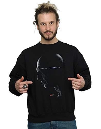Image of Marvel Men's Avengers Endgame Avenge The Fallen Drax Sweatshirt Black Small