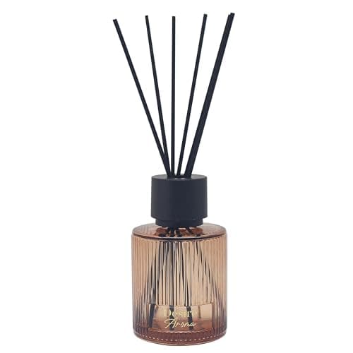 Image of Lesser & Pavey Desire Aroma Pomegranate Noir 200ml Reed Diffuser For Home Fragrance | Air Freshener Aromatherapy Diffuser For Stress Relief | Diffusers For Home Gift For Women & Men