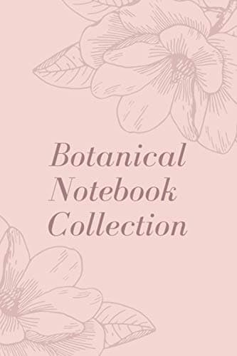 Image of Botanical Notebook Collection: floral journal, notebook gift, matte finish, 6*9