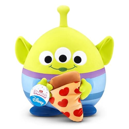 Image of Snackles Disney 14-inch Plush Alien&Pizza (ALIEN) by ZURU, Plush with Snack Accessory