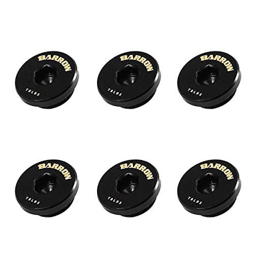 Image of Barrow G1/4 Hex Blank Plug - Black (6 Pack)