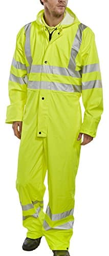 Image of SUPER B-DRI BREATHABLE COVERALL SATURN YELLOW M