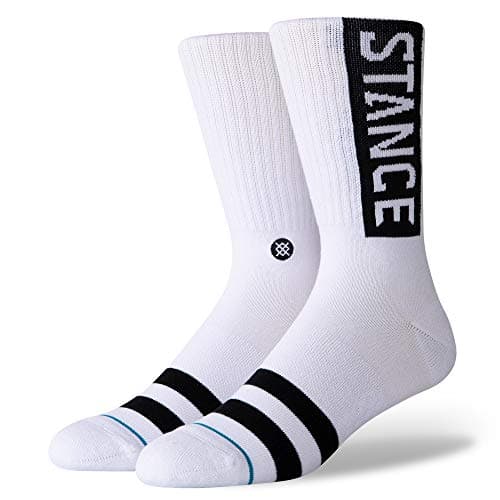 Image of Stance Crew Sock - The OG (White, Large)
