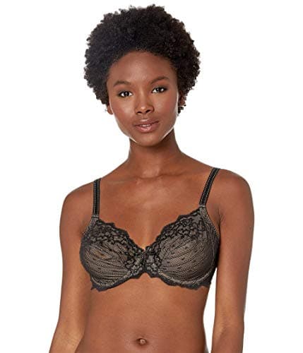 Image of Chantelle Women's Rive Gauche Full Coverage Unlined Bra, Black, 36E