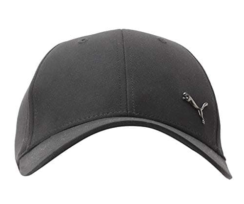 Image of PUMA Unisex Puma Metal Cat Cap, Puma Black, One Size UK