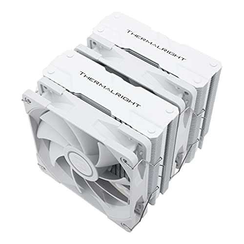 Image of Thermalright Peerless Assassin 120 White CPU Air Cooler, 6 Heat Pipes, Dual 12cm TL-C12W PWM Fan,Aluminium Heatsink Cover, Double Towers Cooler, for AM4/AM5,Intel LGA 1851/17001150/1151/1200/2011