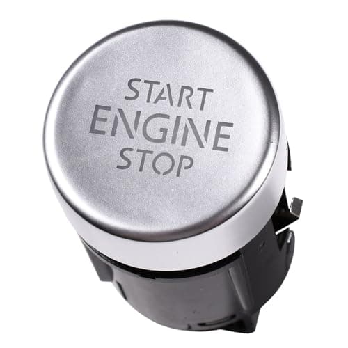 Image of Push Button Starter Switch Compatible with VW Tiguan 5N Sharan 7N Golf Plus 5M Seat Alhambra 710 5N0959839 Engine Start Stop Button