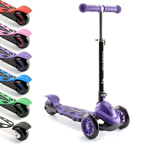 Image of ToyStar Cruise 3 Wheel Tri Scooter, Easy Folding System, Height Adjustable Handlebars, Tilt To Turn Steering, Kids Aged 3+ Years