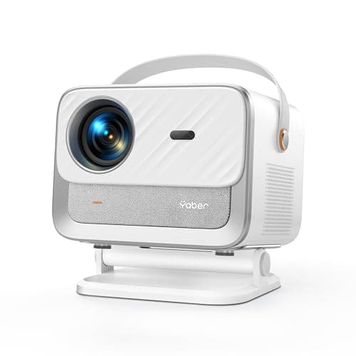 Image of 【Official Neflix & Dolby Audio】Projector, Yaber Auto Focus&Keystone Portable Projector, WiFi6 Bluetooth FHD 1080P Smart Video Projector 4K Support for Home Cinema, Outdoor, Camping