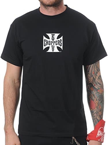Image of West Coast Choppers OG Classic Men's Short-Sleeved T-Shirt Black, Regular/Regular Fit, Black, L