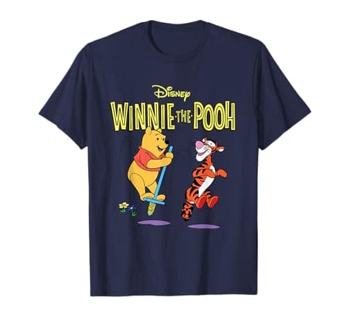 Image of Disney Winnie the Pooh and Tigger Bouncing Friends T-Shirt