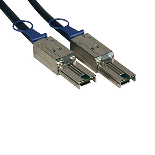Image of Tripp Lite External 4 Lane Mini SAS Cable Serial Attached SCSI SFF-8088 2M (S524-02M)