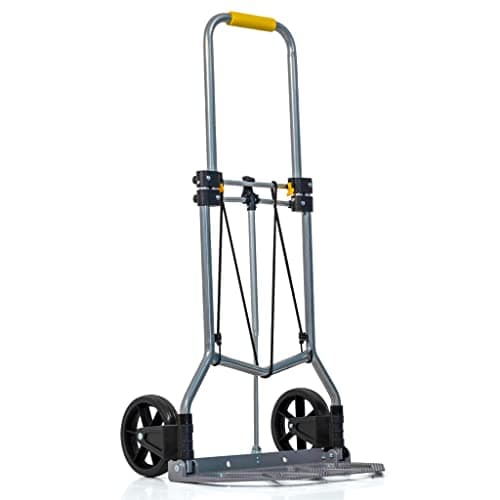 Image of Zero Hand Truck Sack Barrow Platform Trolley Puncture-Proof Tyres Telescopic Handle 90KG - 160KG (90KG)