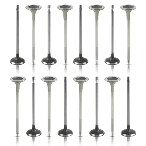 Image of CARBBIA 11347547187 11347587470 16pcs Intake Exhaust Valve Compatible with Mini Cooper S Coupe R56 N14 Turbo TL6346Q