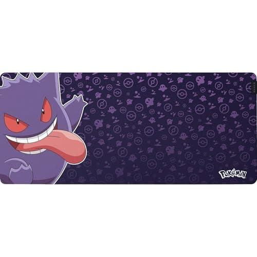 Image of Razer Gigantus V2 XXL Gaming Mouse Pad: Textured Micro-Weave Cloth Surface - Thick, High-Density Rubber Foam - Anti-Slip Base - Pokemon Gengar Edition